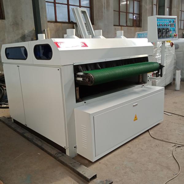 woodworking machinery steel brush wire roller brush machine for solid wood board