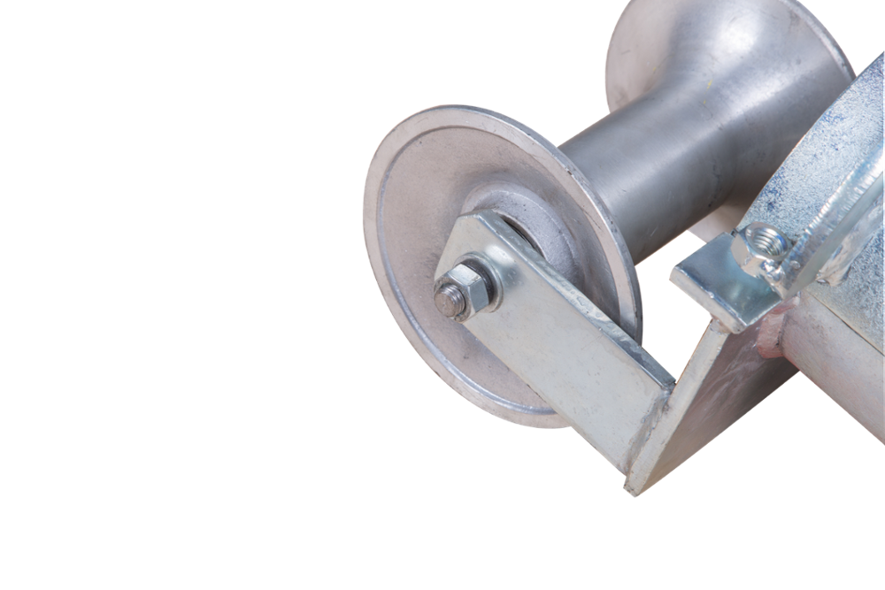 China supplier Underground Cable Tools Cable Aluminum Roller Steel Bellmouths For Tube Entrance