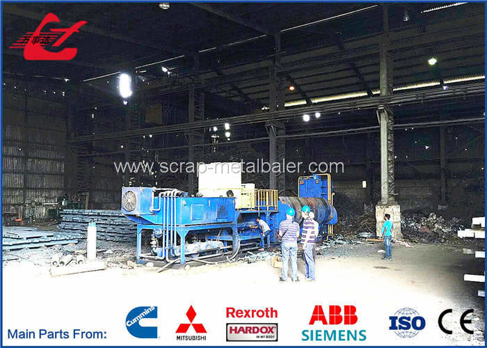 630 Ton Hydraulic Metal Waste Car Shear Press Machine 15-20Ton/H
