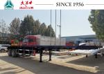 20FT / 40FT 2 Axle Interlink Flatbed Trailer Side Wall Trailer