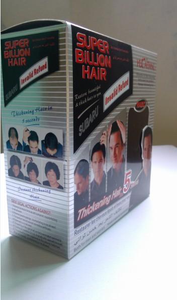 Silver Foil Stamping Hair Care Paper Box , Gloss Art Ppaer Cosmetic Box