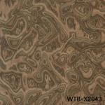 Reconstituted Black Walnut Burl Wood Veneer WTB-X2043 0.15-0.55mm For Indoor