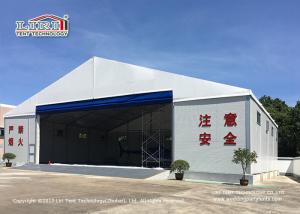 Quality White Color Permanent Relocatable Aircraft Hangar 25 X 50 Side Hard Wall wholesale