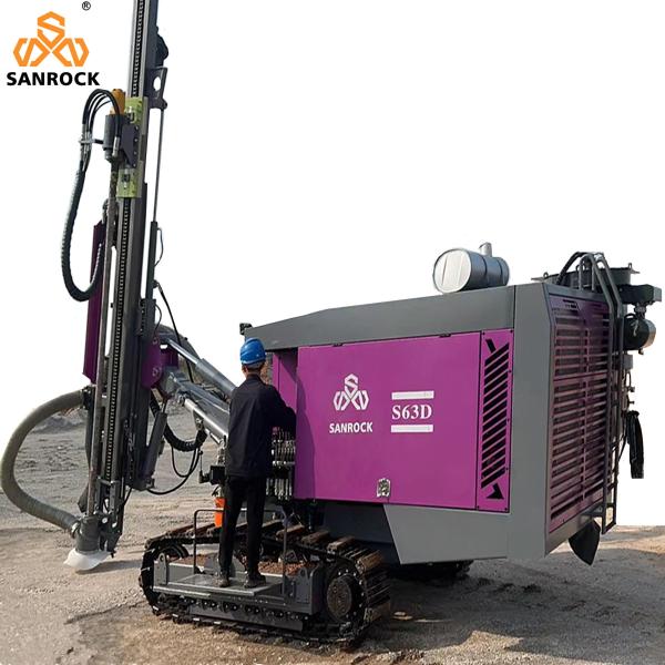 Mining Hydraulic Integrated Drilling Equipment 206KW Diesel Engine Drilling Rig