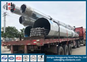 Quality Transmission Standard NEA 110KV Steel Power Pole wholesale