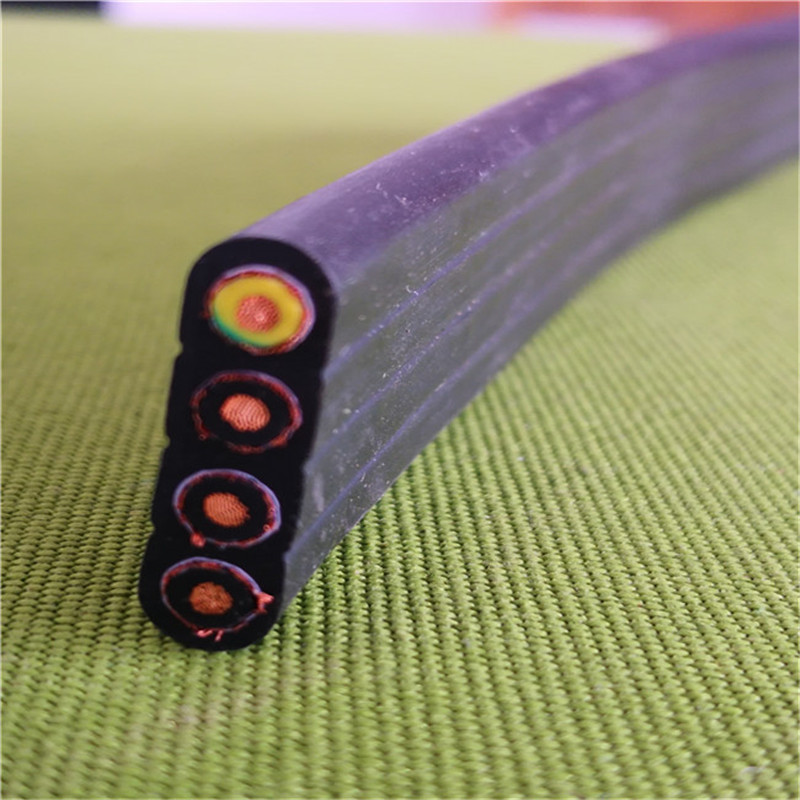 Flat Cable for Crane and Lifter 4*35mm2 4*70mm2 4*95mm2 3*25mm2