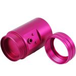 Pink anodized CNC Machined 6061 Aluminium Turned Parts