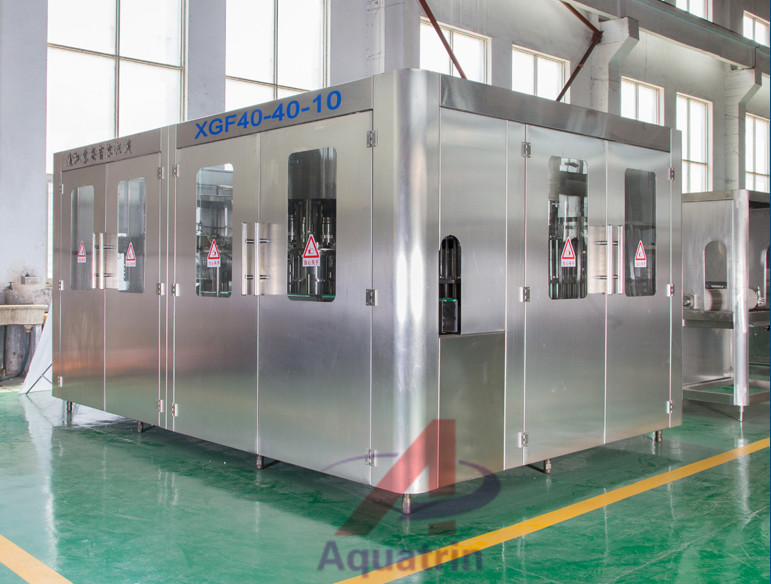 0.4Mpa 5000ml Drink Water Filling Machine 200 Bottles / Min