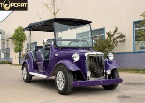 Quality High Performance Classic Golf Cart 4 Passenger Electric Buggy Car With Purple Color wholesale
