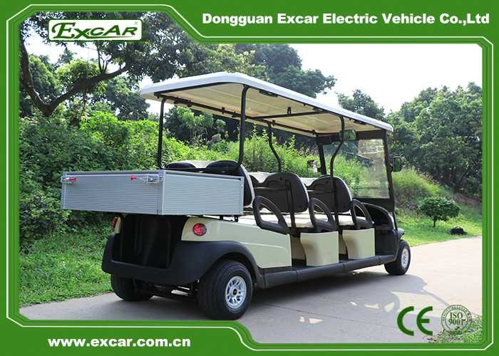 60KM-80KM Range Electric Golf Carts With Aluminum Cargo Box
