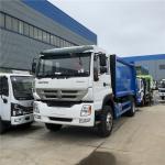 4X2 SINOTRUCK EURO 6 DIESEL 16CBM 18CBM REAR LOADER GARBAGE TRUCK COMPACTOR