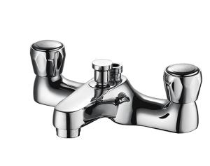 Quality Rust Resistant Bath Shower Mixer Taps Two Handle Sink Faucet Tap wholesale