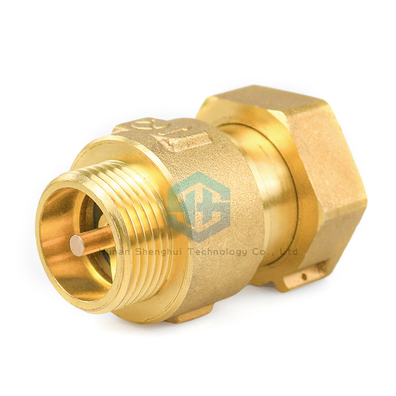 Copper Spring Vertical Front Check Valve For Water Meter
