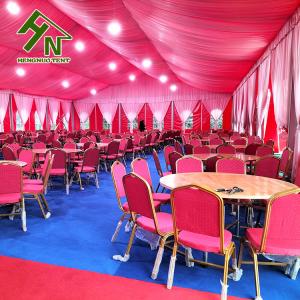 Quality 450 People Aluminium Frame Tent 15x30m Red Colorful Large Wedding Marquee wholesale