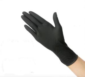 Quality Disposable Black Nitrile Gloves Large Medical Industrial Food Nitrile Glove wholesale