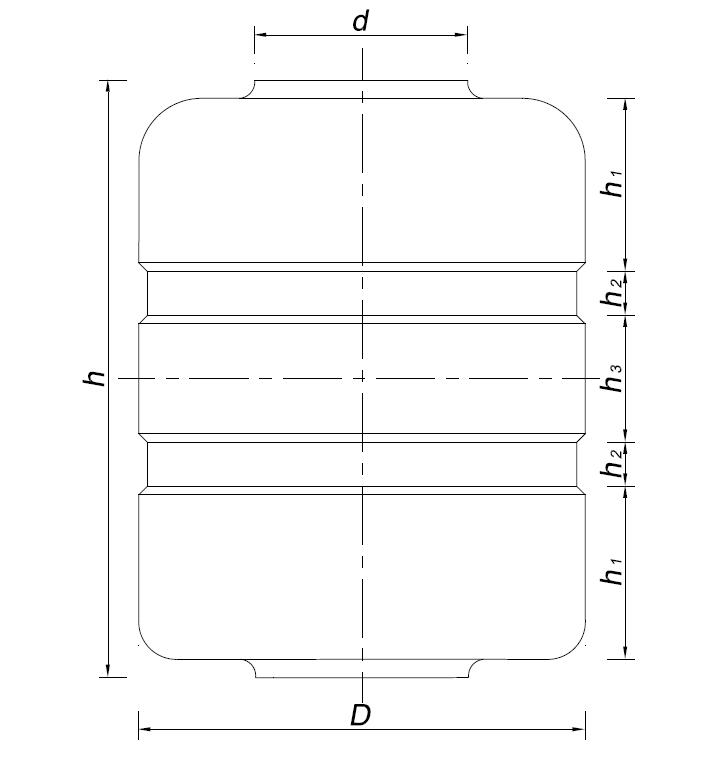Guardrail Anti Shock Spacing 0.5m Road Roller Barrier