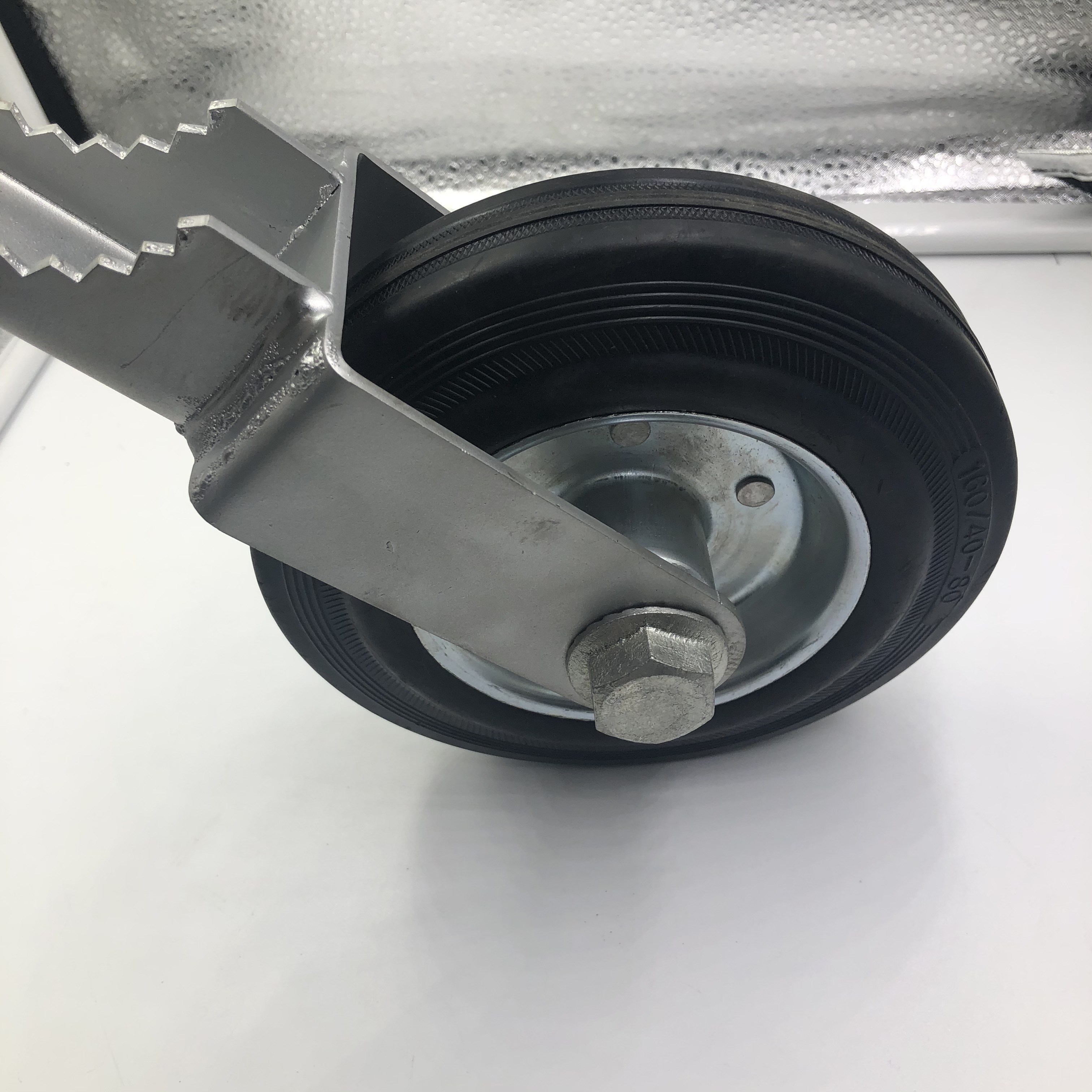 Hot Galvanized Heavy Duty Garden Gate Caster Wheel for Sliding Fence Roller Wheel