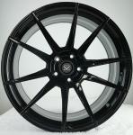 Gloss Black Customized 20 Staggered Car Alloy Rims For Ferrari 458