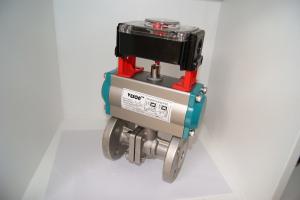 Quality Flanged API 6D Blowout Proof Pneumatic On Off Valve wholesale