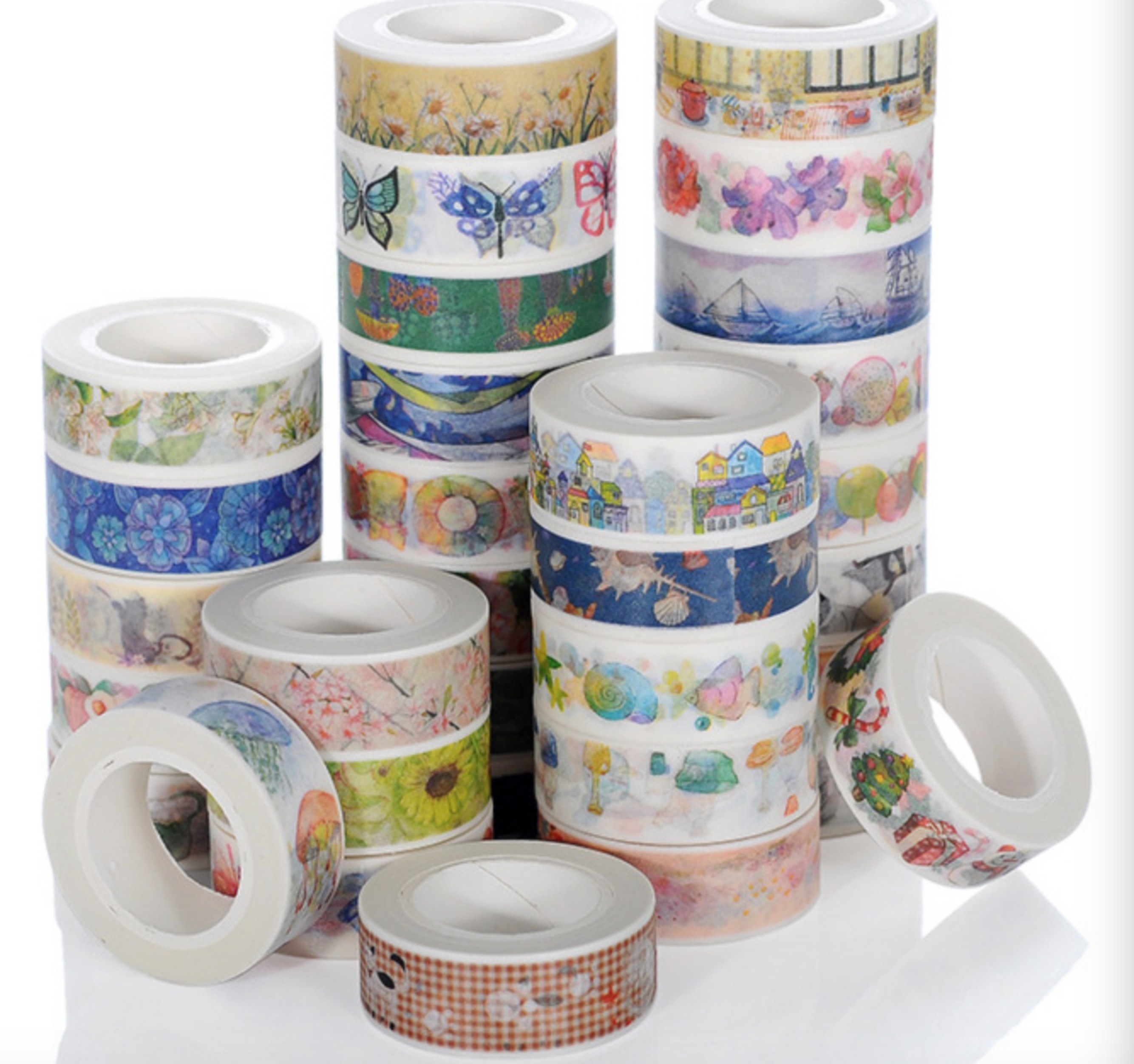 2019 popular on instagram multipurpose various designs custom printed washi tape