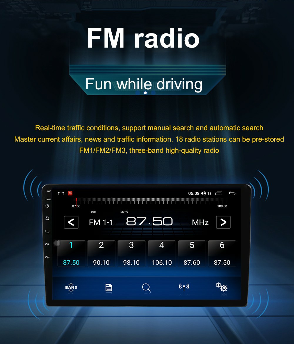 USB Connection 10 Inch Android Car Navigation Stereo for Nissan Note 2 E12 2012 2021