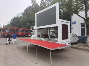 Quality New Advertisement Truck With LED Screen Euro 6 115hp Billboard Advertising Truck wholesale