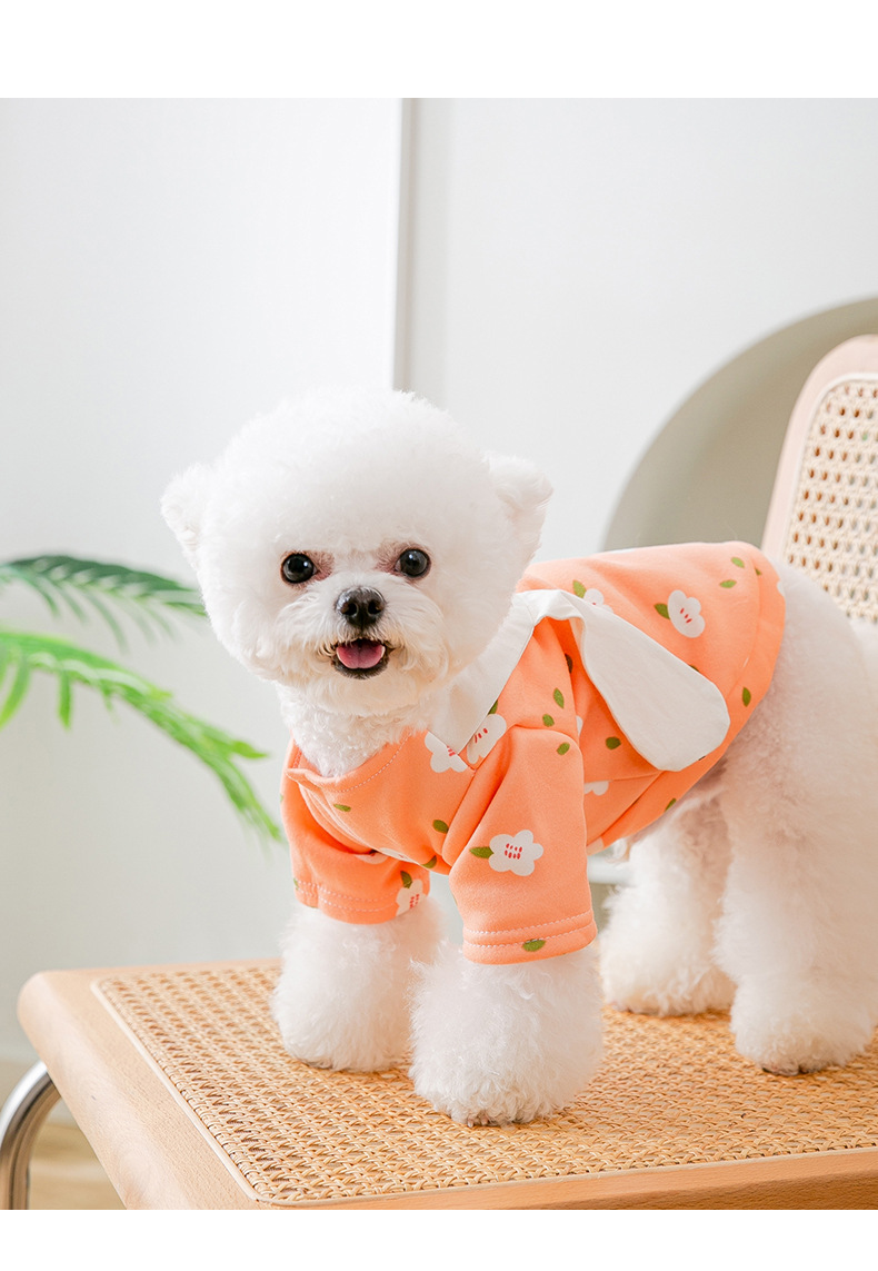 Soft Polyester Fiber Pets Wearing Clothes 32cm Warm Dog Coats