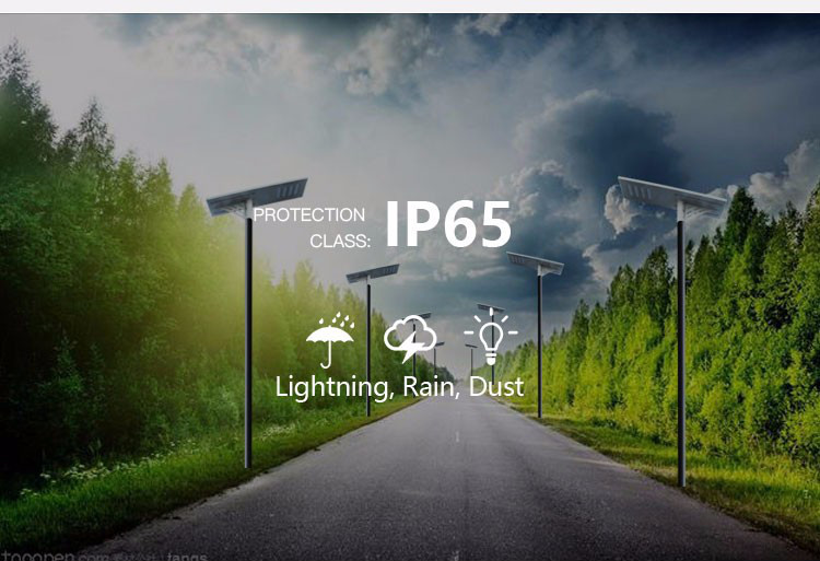 High quality ip65 outdoor Waterproof Aluminum 80w outdoor Led solar Street Light