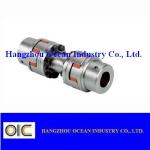Silver Aluminum Alloy Flexible / Couplings with Flange Connection