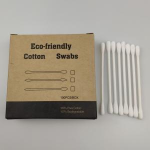 Quality 3 Inch Dust Free 75mm Cotton Cleaning Swabs wholesale