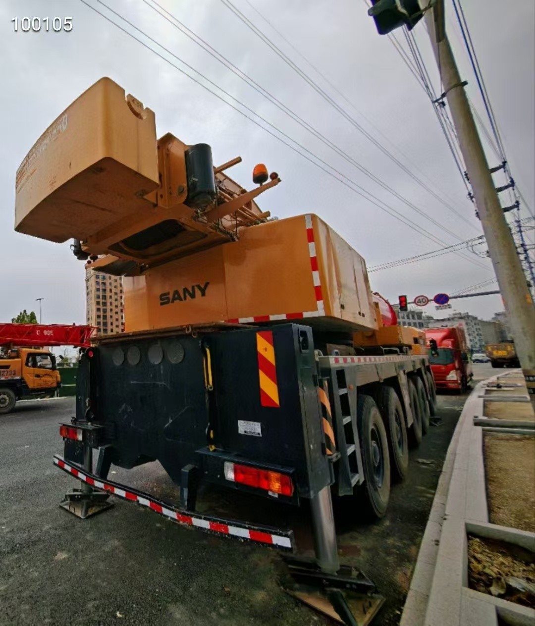 2022 Model Used All Terrain Hydraulic Crane Sany 160 Ton Crane SAC1600T8 8 Section