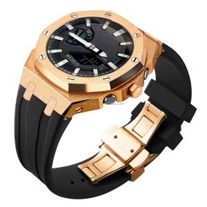 Quality Upgrade Casioak G Shock GA2100 To A Luxury Timepiece With Stainless Steel Bezel wholesale