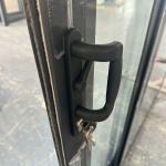 Balcony door 3tracks Alumimum Sliding Glass Door Using Chinese Top Hardware with
