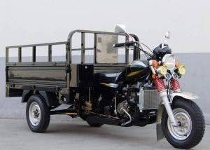 Quality 200cc Three Wheel Cargo Motorcycle , cargo Tricycle Motorcycle Front Rear Drum wholesale