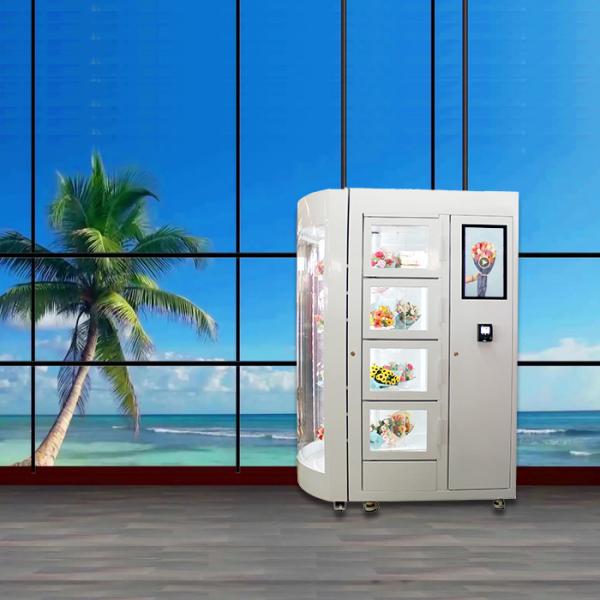 Cheap Handcrafted Flower Vending Machine 240V Bouquets Retail System for sale