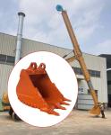 Q355B And Q420 Excavator Rock Bucket 30 - 45ton 1.4-2.5 Cbm