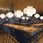 Italian Designer Silk ChandelierCreative Living Room Dining Room Viscontea