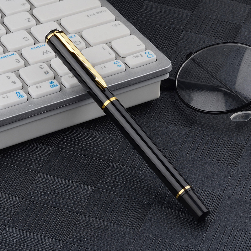 Customized Logo Luxury Metal Roller Fountain Pen for Men Heat Sensitive Erasable Ink