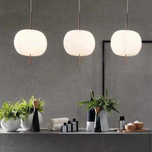 Quality Italy Creative Kitchen Pendant Lights Minimalism Living Room Kushi Pendant Lamp (WH-GP-154) wholesale