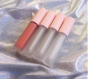 China 5ml Round Bottle Liquid Lipstick Tubes Empty Lip Gloss Containers on sale