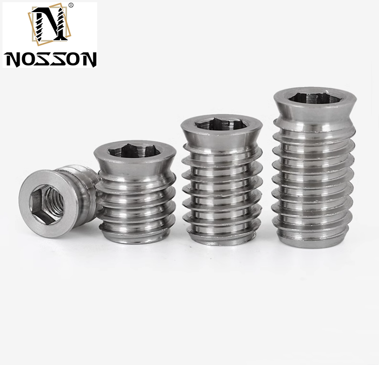 Metric Measurement System Color Zinc Plated M6 M8 M10 Furniture Wood Insert Nut for Wood General Industry