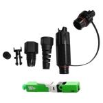 FTTH IP68 Outdoor Waterproof Fiber Optic Equipment with Interchangeable