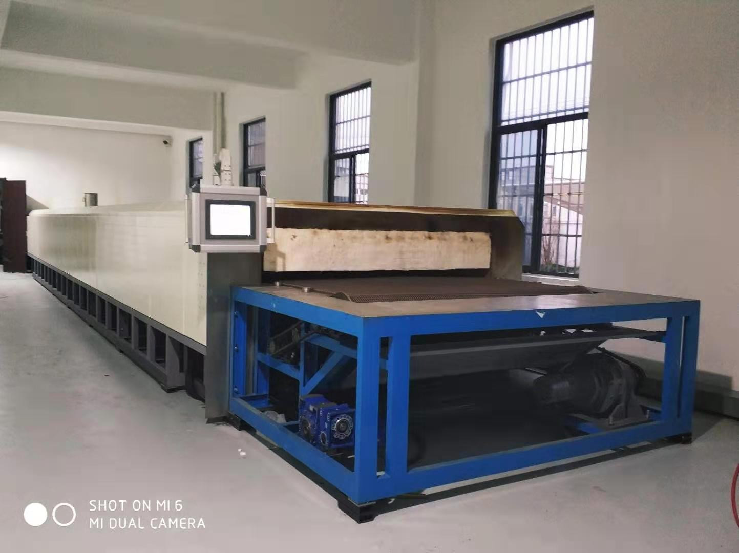 Continuous Mesh Belt Furnace Energy Natural Gas Catalyst Rare Earth Calcination