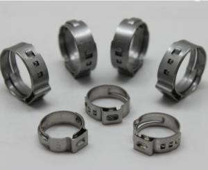 Quality Stainless Steel Cv Joint Boot Clamp Ear Type Hose Clamps wholesale