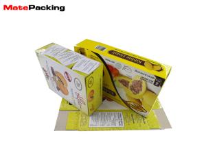 Quality Folding Customized Cookie Packaging Boxes , Paper Cardboard Food Boxes wholesale