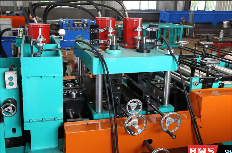 GCr15 Roller Thickness 2mm C Purlin Forming Machine