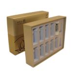 Custom Medicine Bottle Packaging With EVA And Flocking Insert