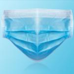 Pm2.5 3 Ply Disposable Breathing Mask / Disposable Non Woven Face Mask