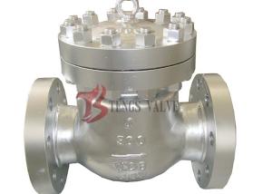 Quality High Pressure Non Return Valve Swing Type ANSI 900LB With Metal Seat HF wholesale