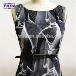 Women print long fashion a line dress ladies sexy women clothing dresses lady